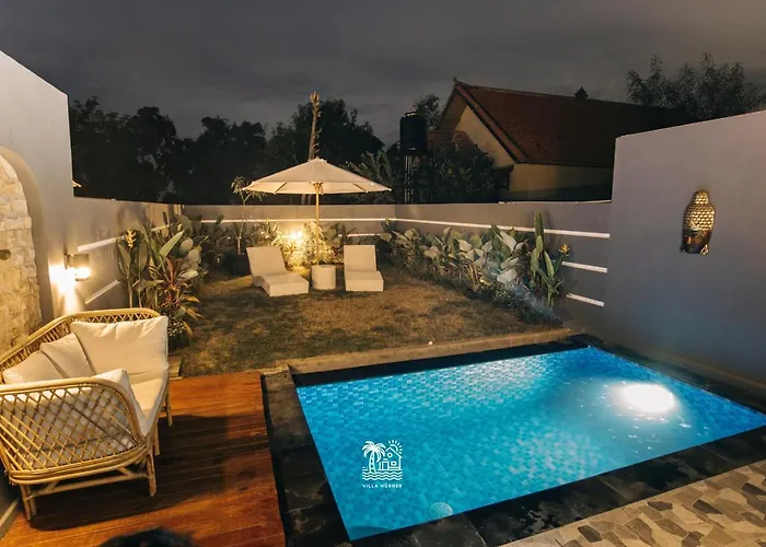 Hbnr Two-bedroom Tiny House With Private Pool In Bali *
