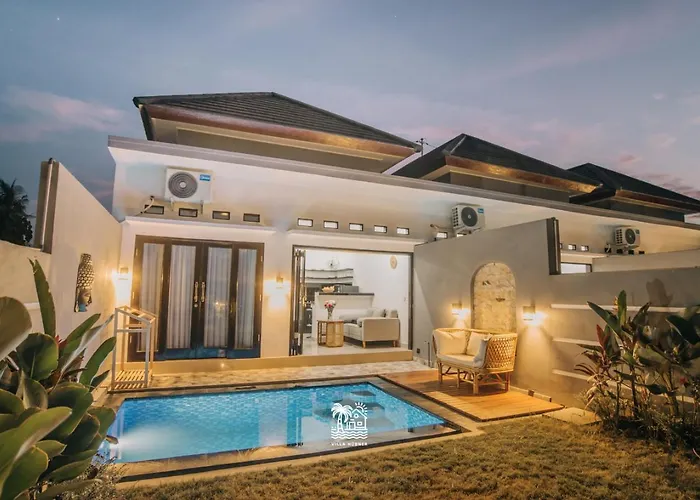 Hbnr Two-bedroom Tiny House With Private Pool In Bali Ferienhaus Babakan Sangsit