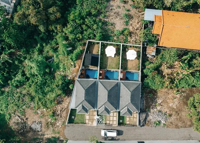 Hbnr Two-bedroom Tiny House With Private Pool In Bali Babakan Sangsit
